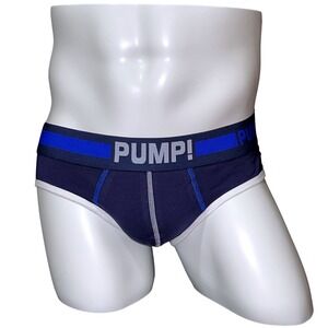 PUMP! Classic Cotton Briefs Blue Size XXL (34-36) NWT